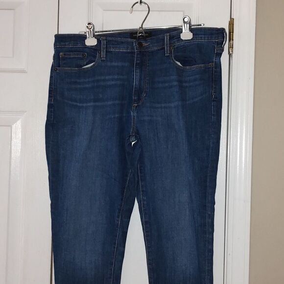 Banana Republic Factory  cropped Skinny Jeans Sz 12 - Picture 3 of 6